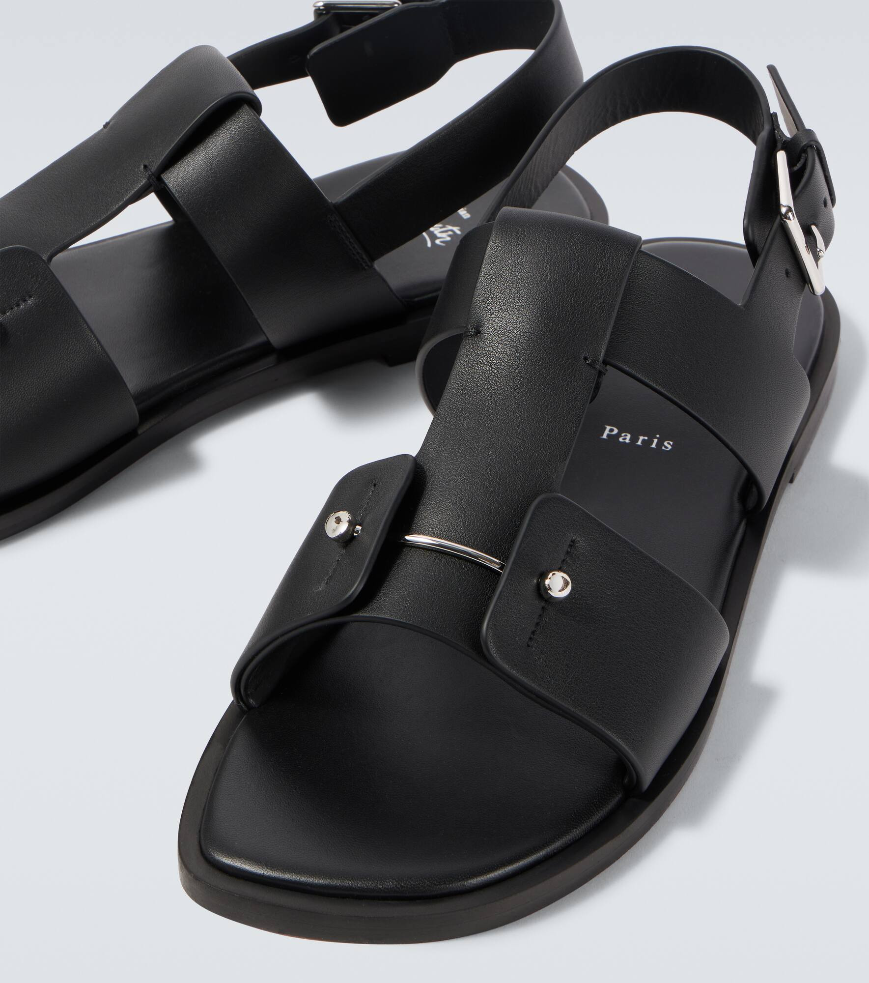 Chambellis leather sandals - 3