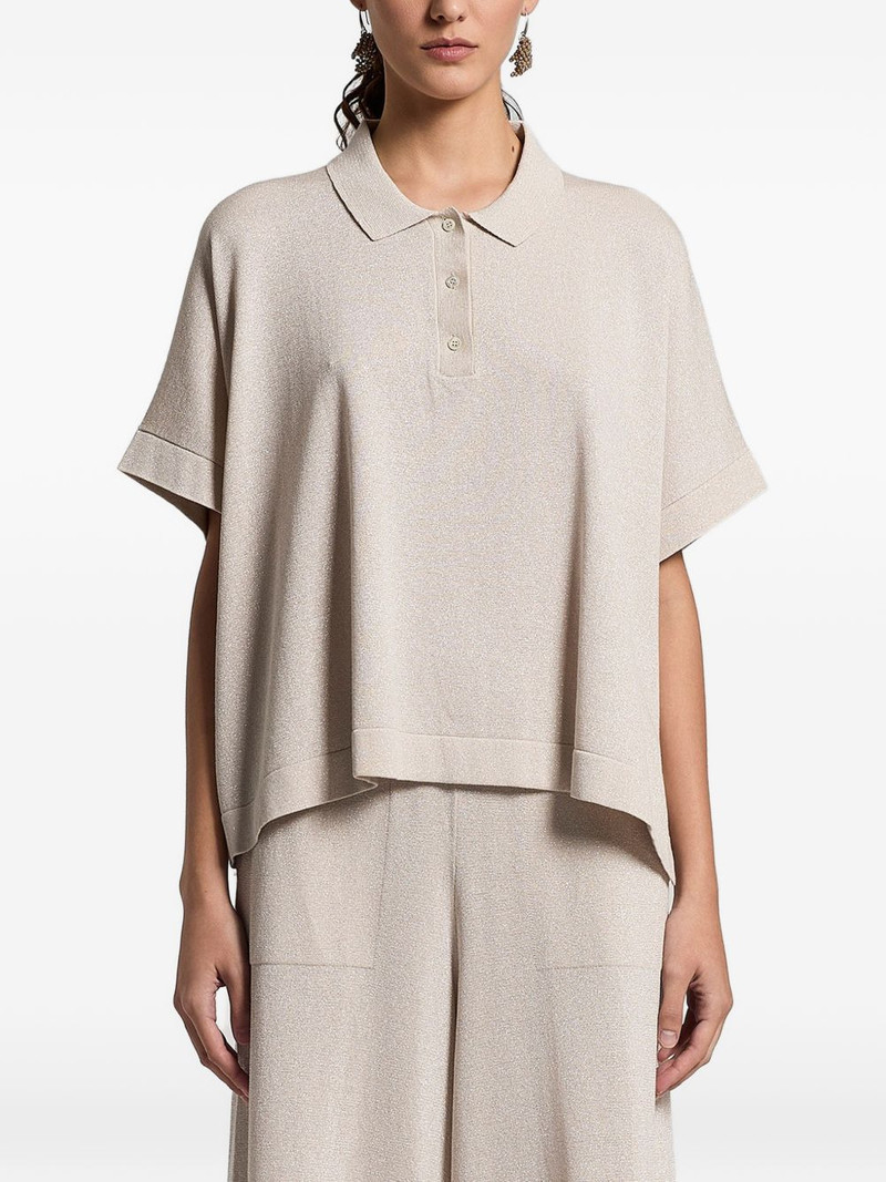 knitted polo shirt 1