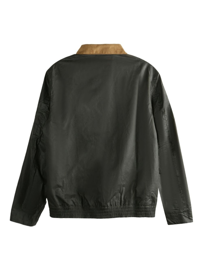 Barbour Newbury contrasting-collar utility jacket outlook