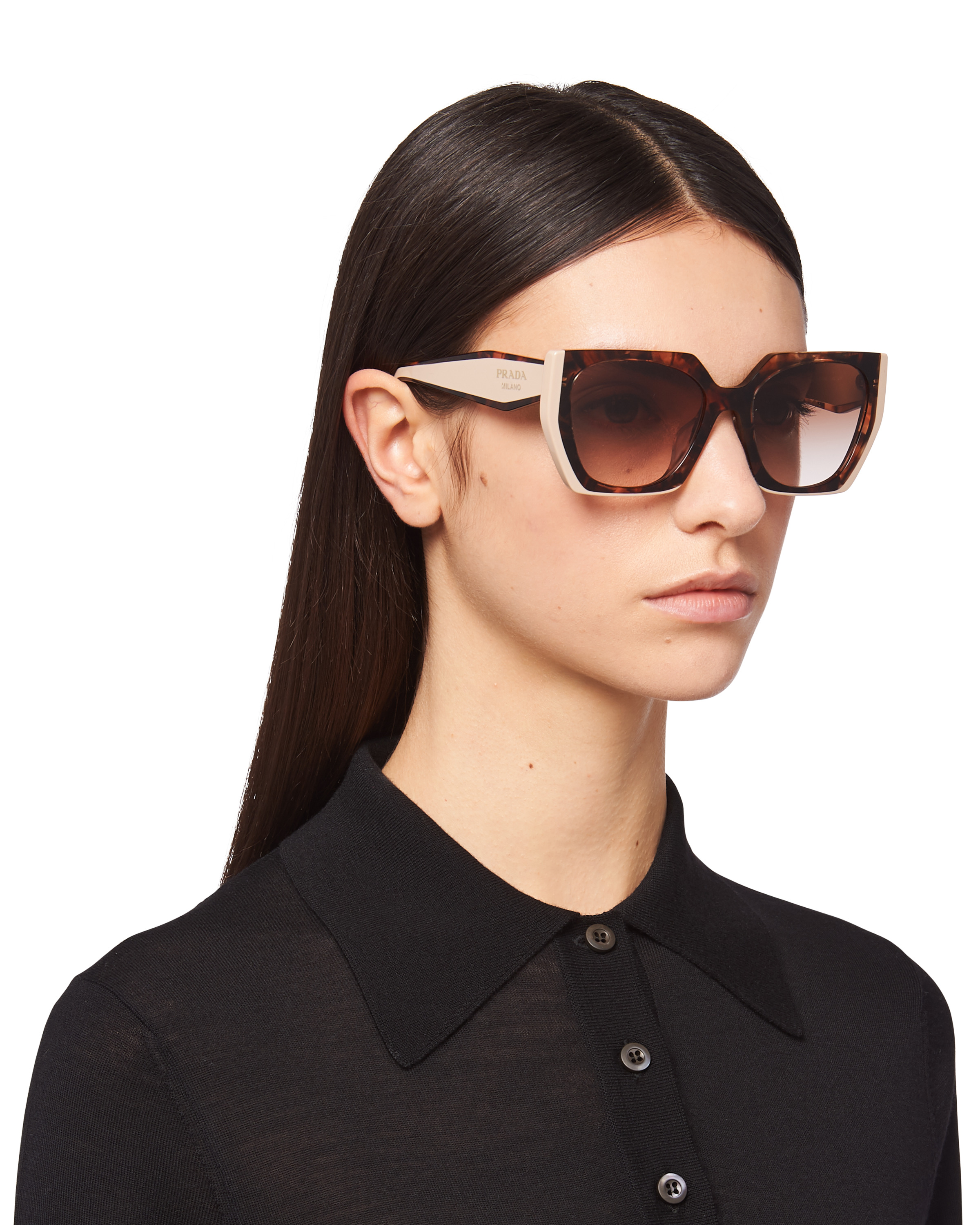 Sunglasses with Prada logo - 2