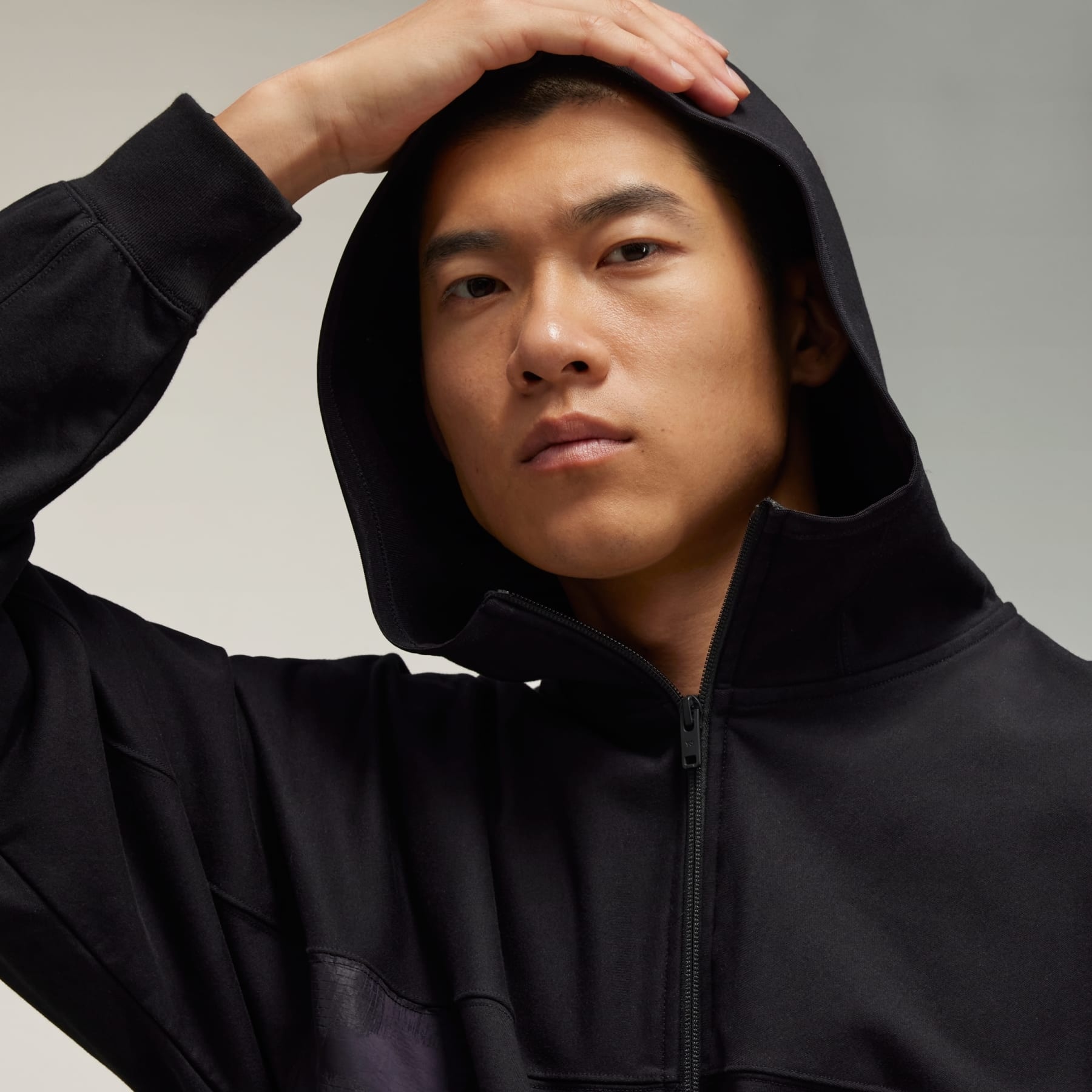 Y-3 Stretch Terry Zip Hoodie - 8