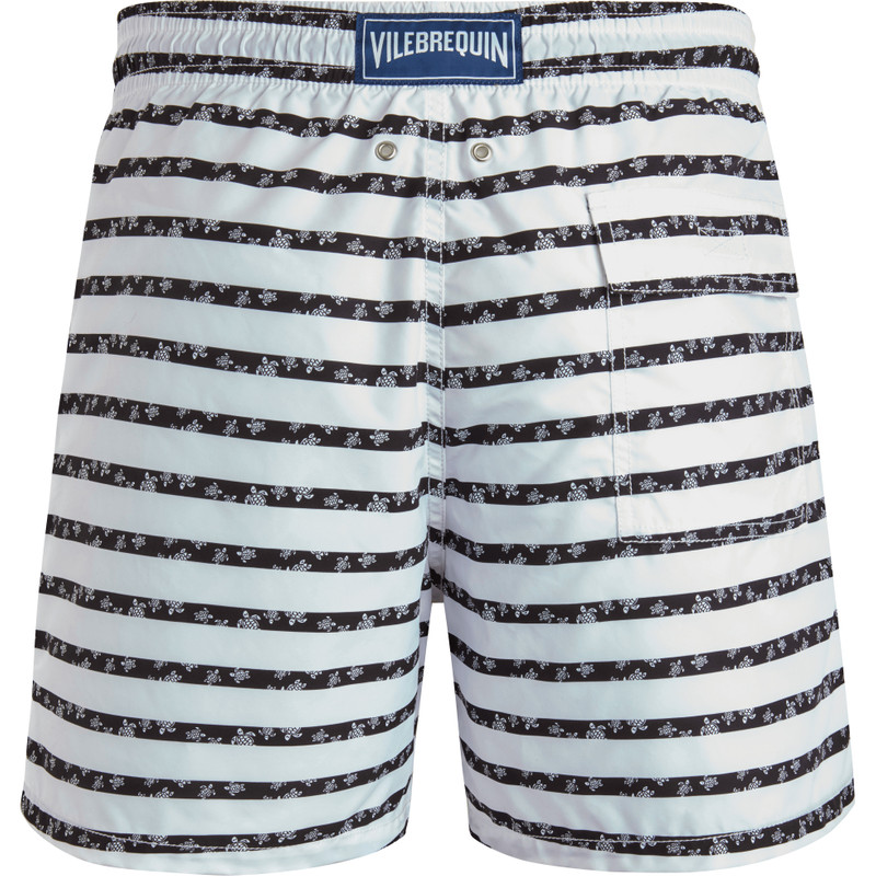 Vilebrequin Men Swim Trunks Micro Ronde des Tortues Rayée outlook