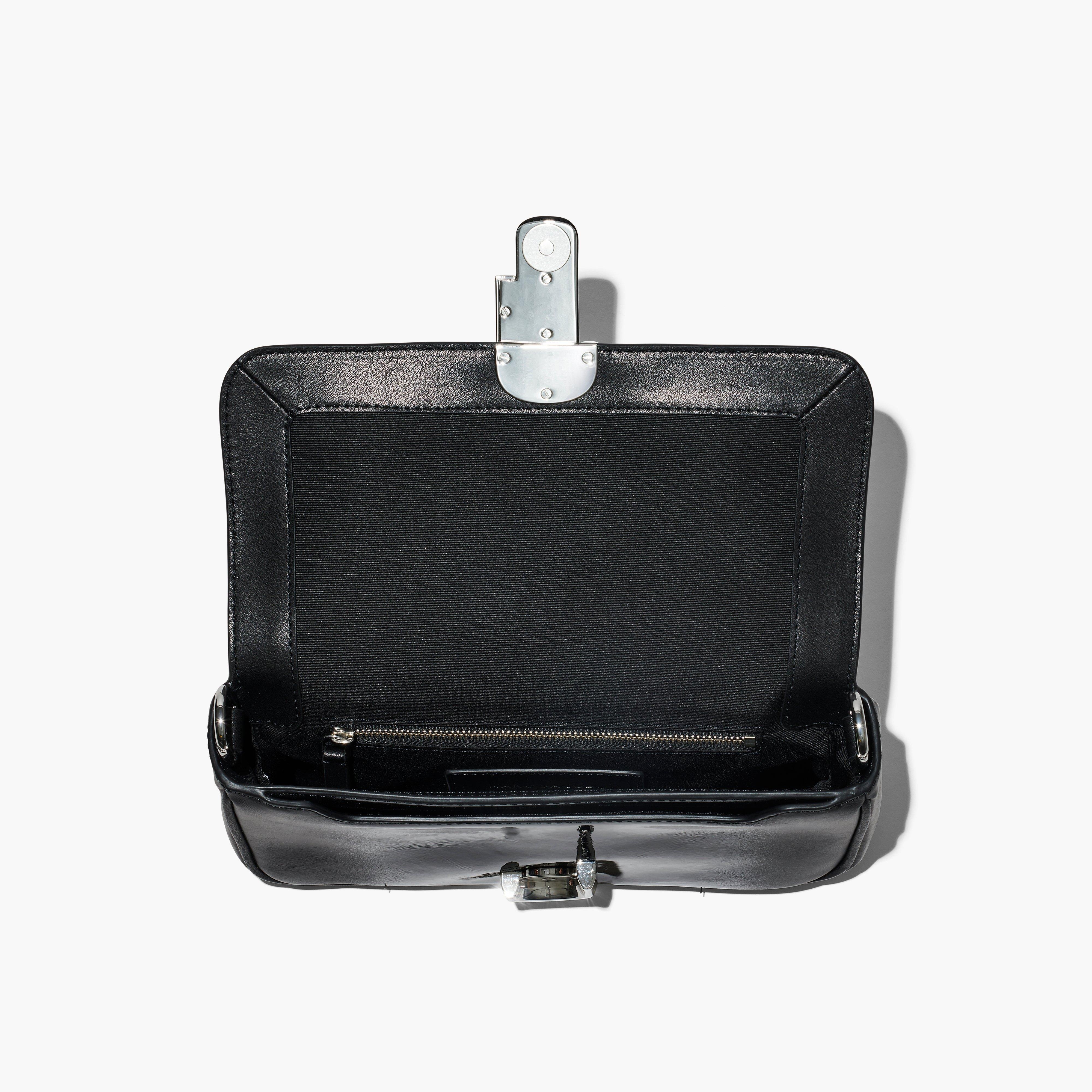 THE SHADOW PATENT LEATHER J MARC SHOULDER BAG - 8