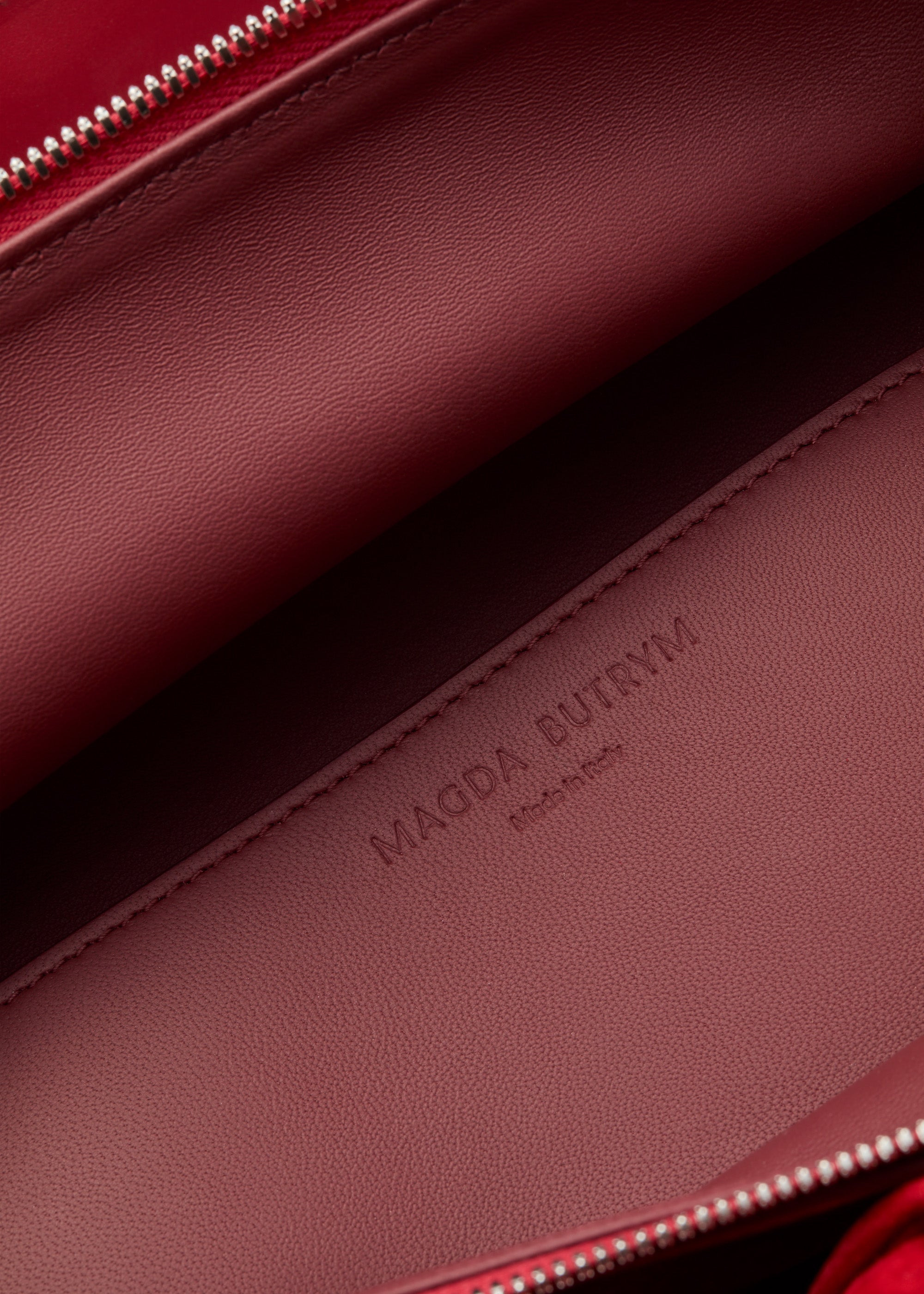 Varsovia bag in red suede - 3