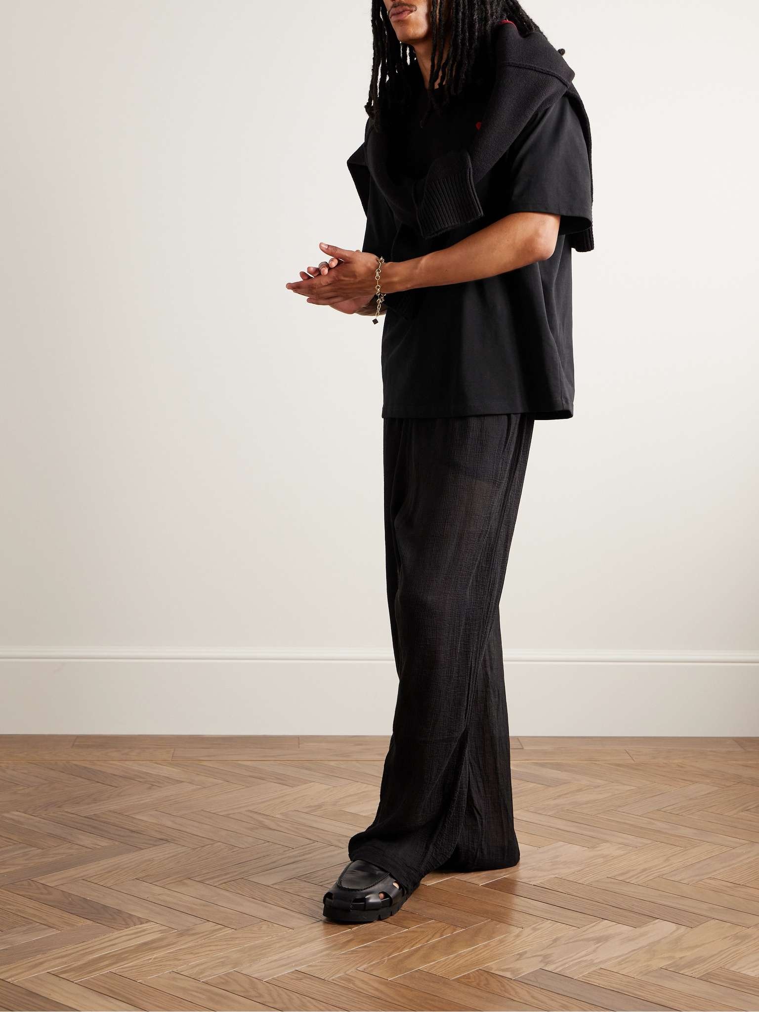 パンツ Our legacy Sailor Trouser size 46 Our Legacy - Sailor Trouser Maitre D Black Wool