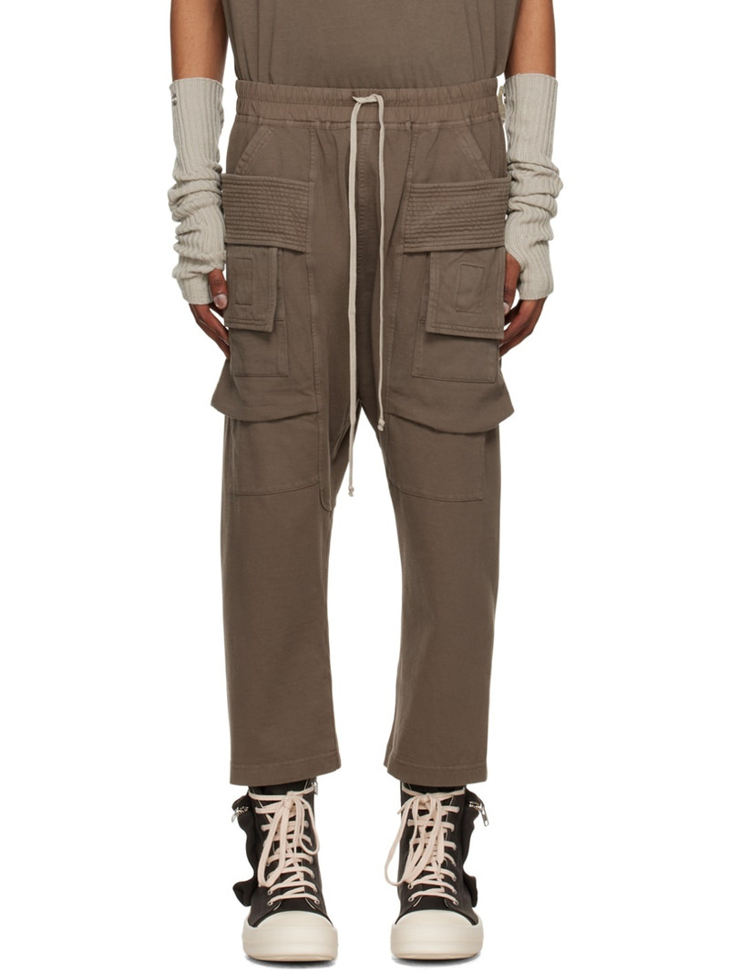 Gray Creatch Cargo Pants 1