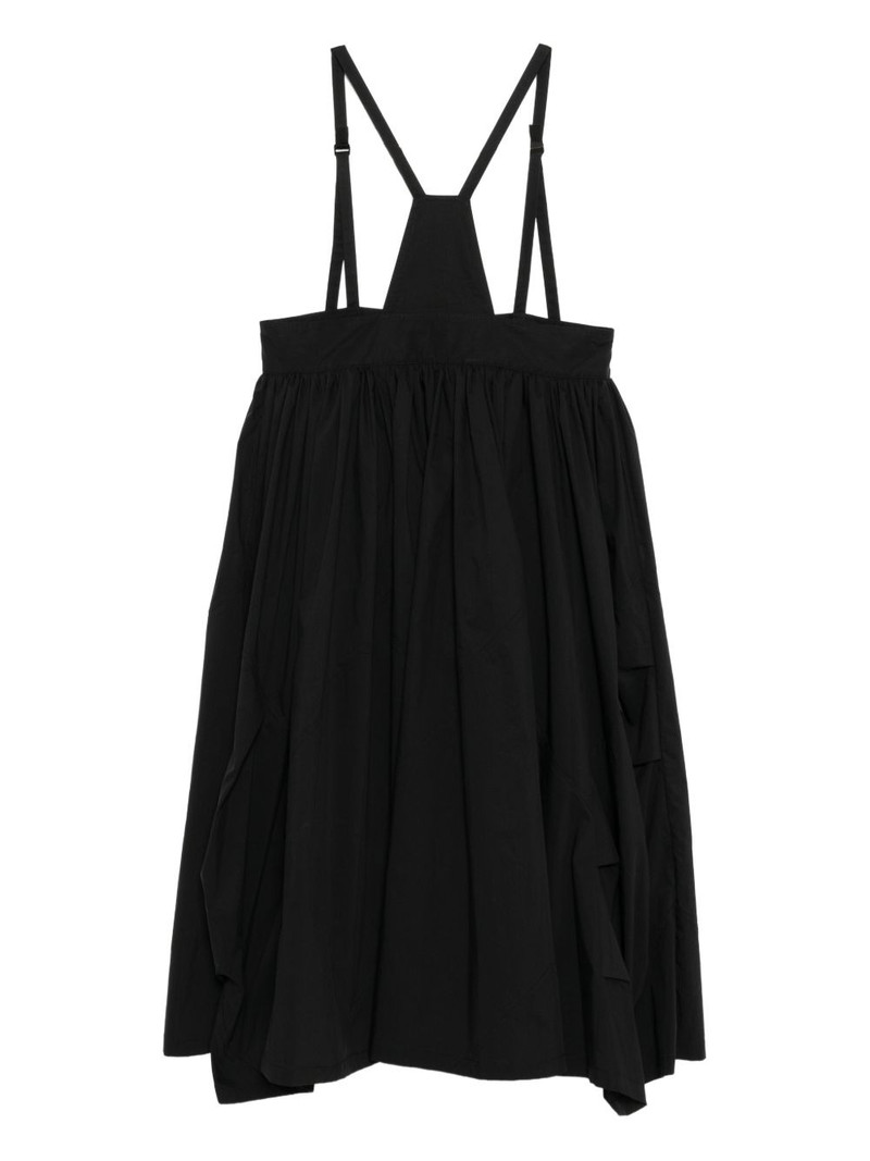 Yohji Yamamoto Ta/pe suspender skirt outlook