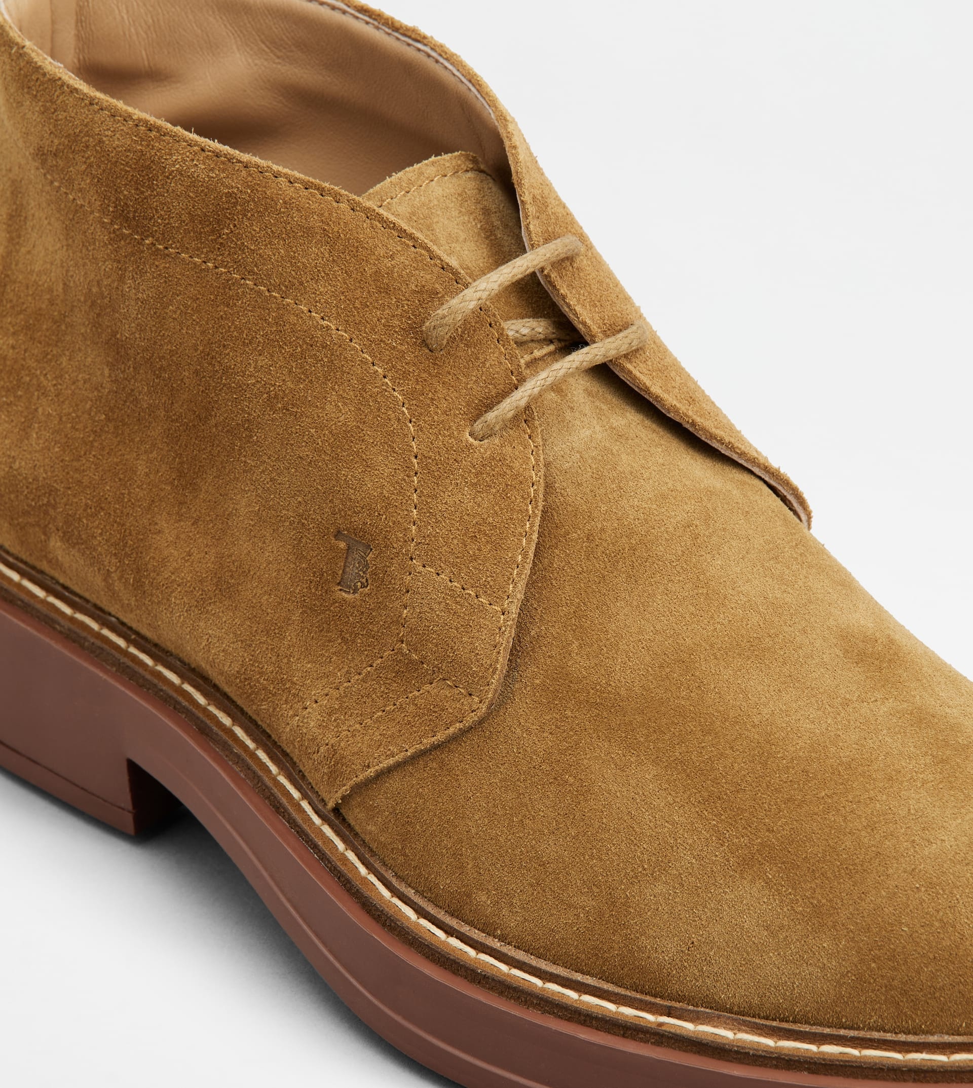 DESERT BOOTS IN SUEDE - BROWN - 5