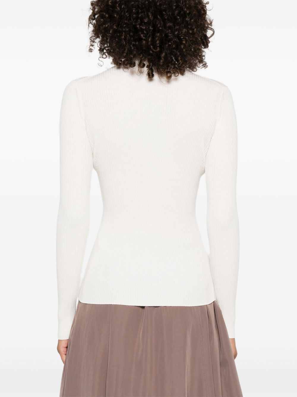 Boke Flower 2.0 mock-neck top - 4