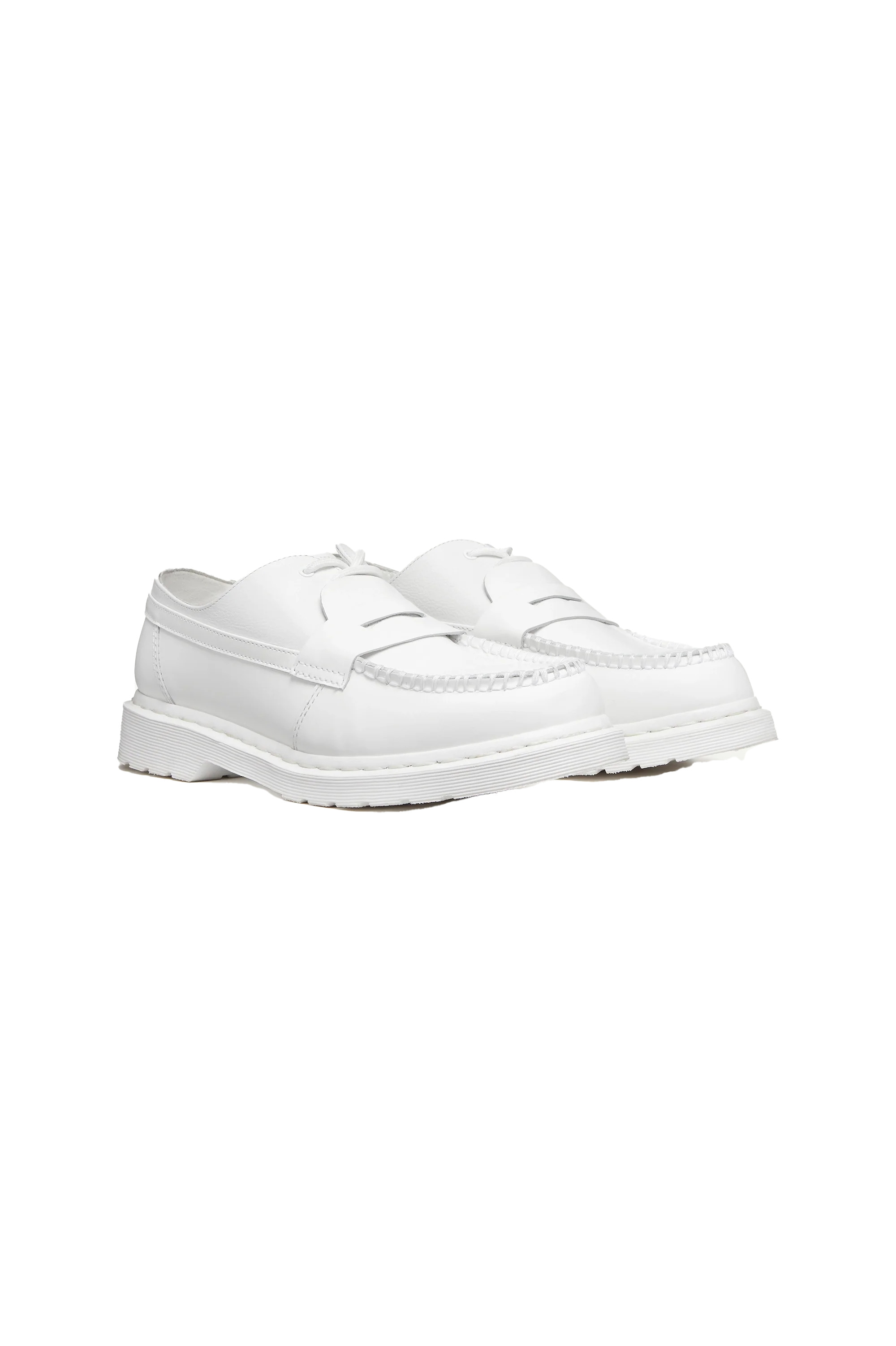 MM6 Maison Margiela MM6 Maison Margiela X Dr. Martens 1461- Penton Mash Up Womens Shoe White - 2