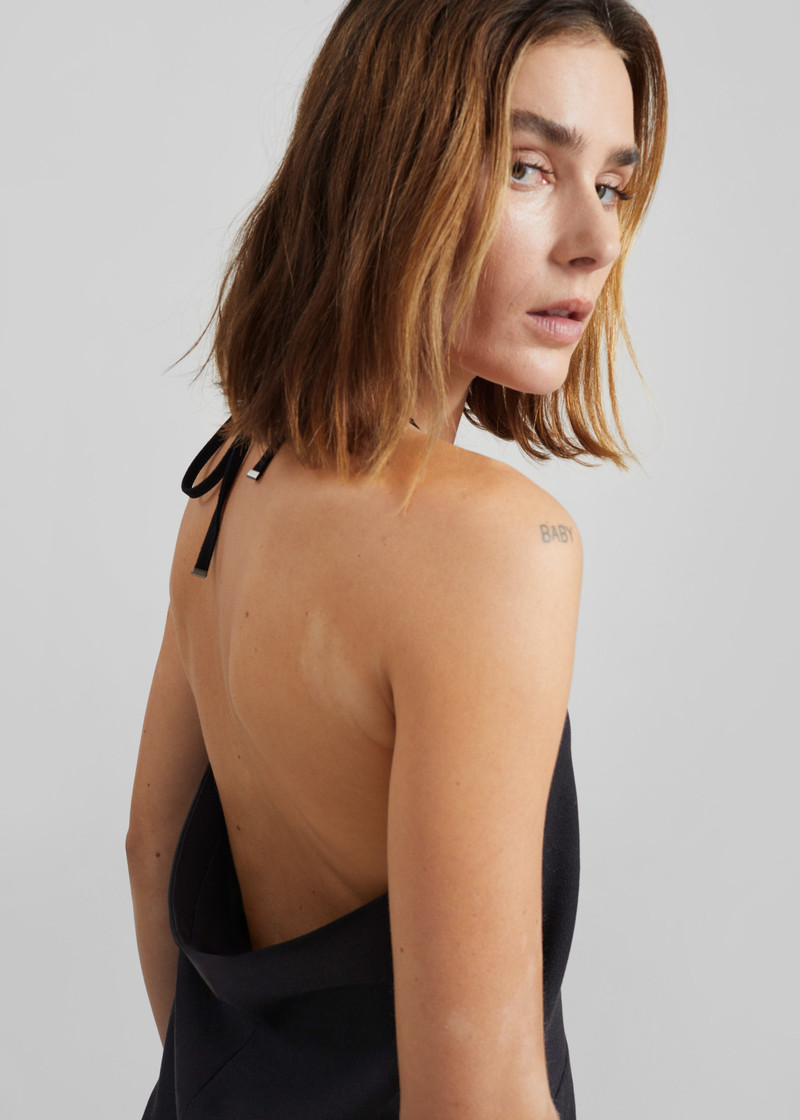 Melwin Halter Vest - Black 4