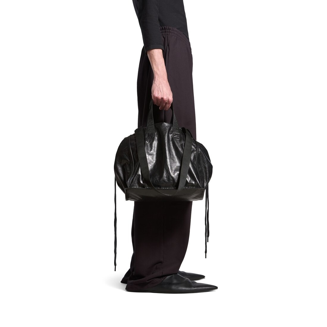 Men's Cargo Medium Tote Bag  in Black - 3
