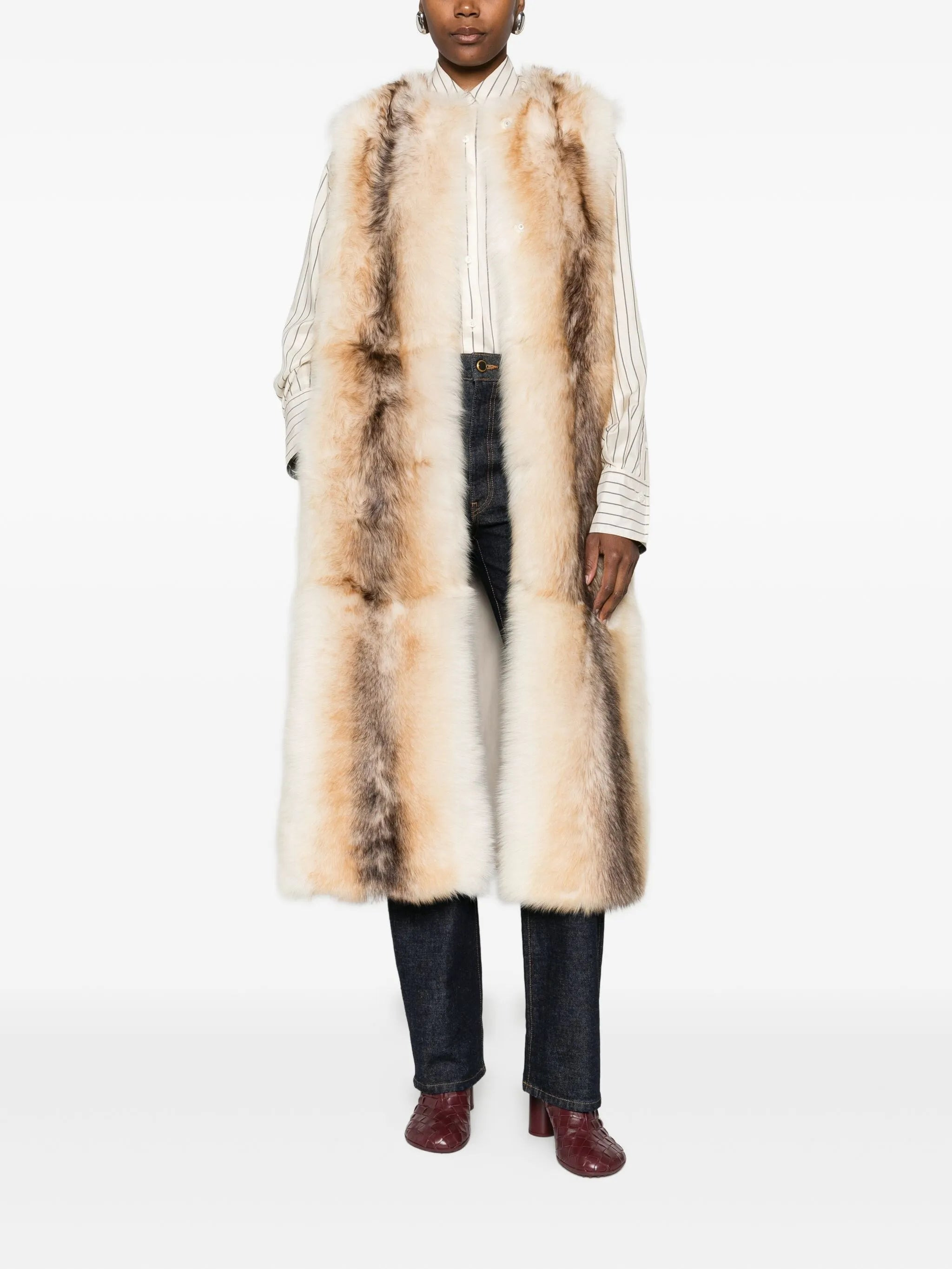 Yves Salomon Lamb-shearling Gilet - 4