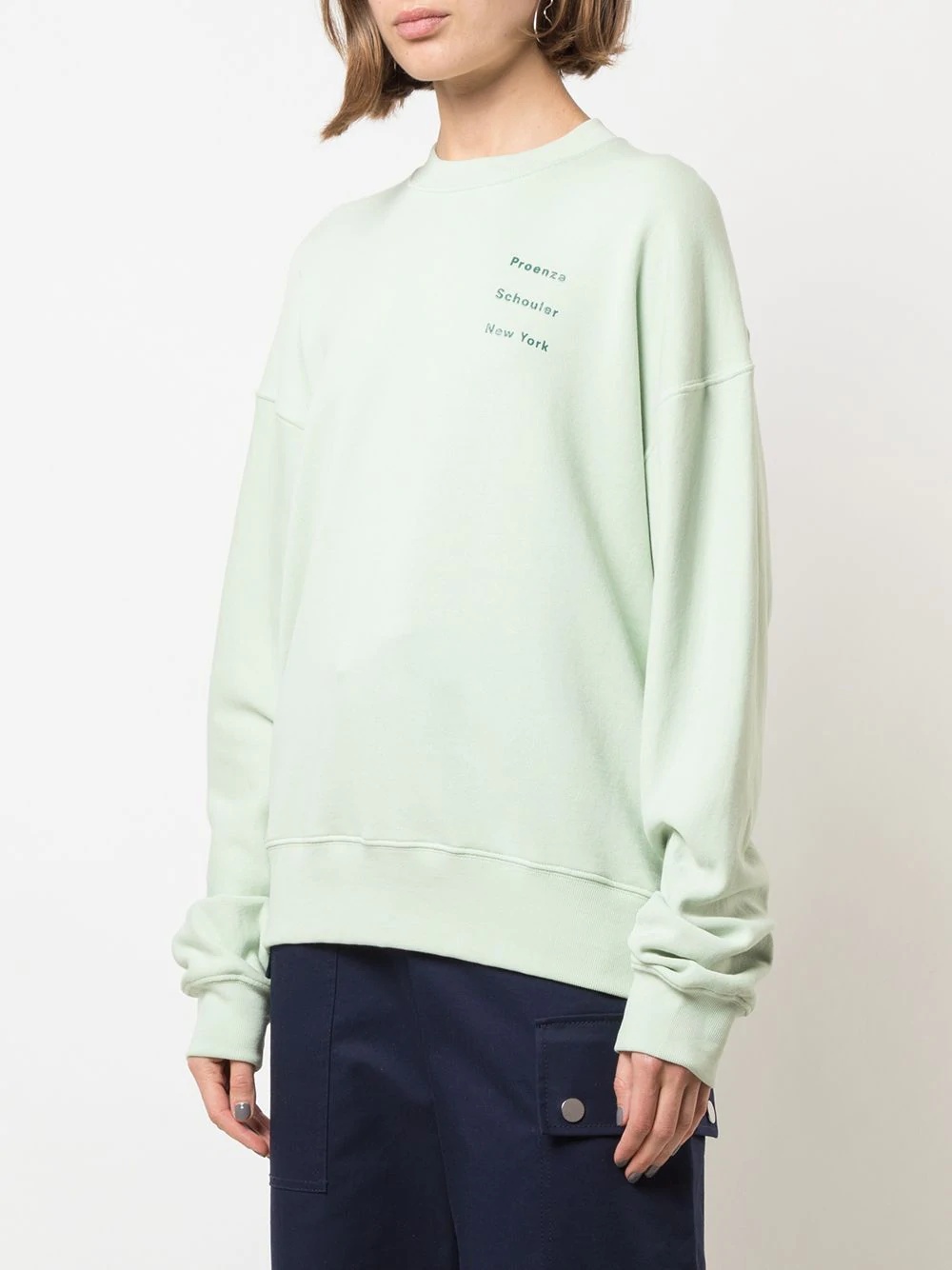 logo detail sweatshirt - 3