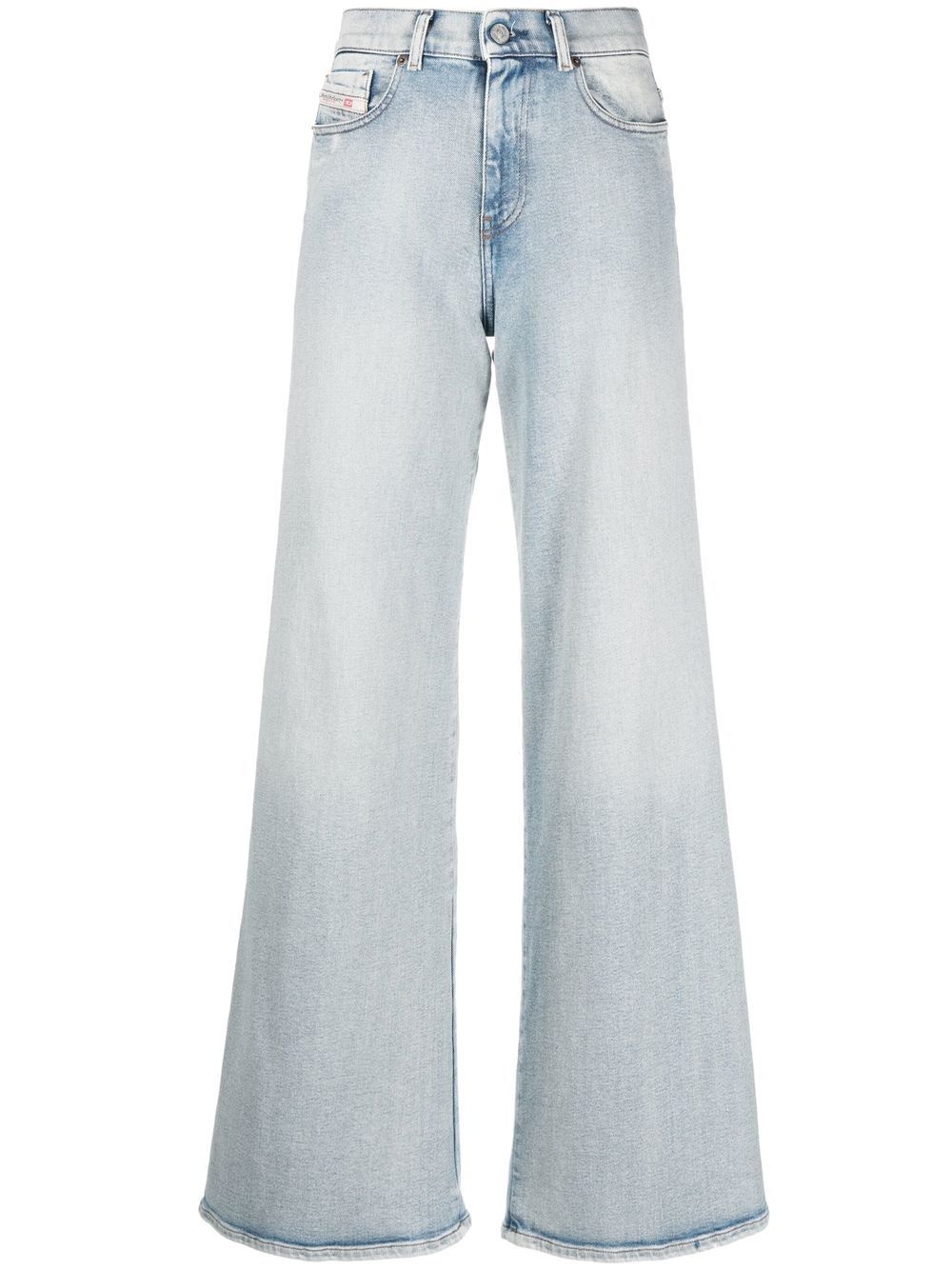 1978 flared wide-leg jeans - 1