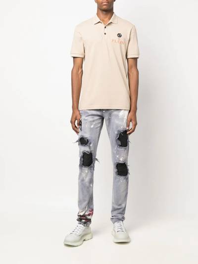 PHILIPP PLEIN short sleeve polo shirt outlook