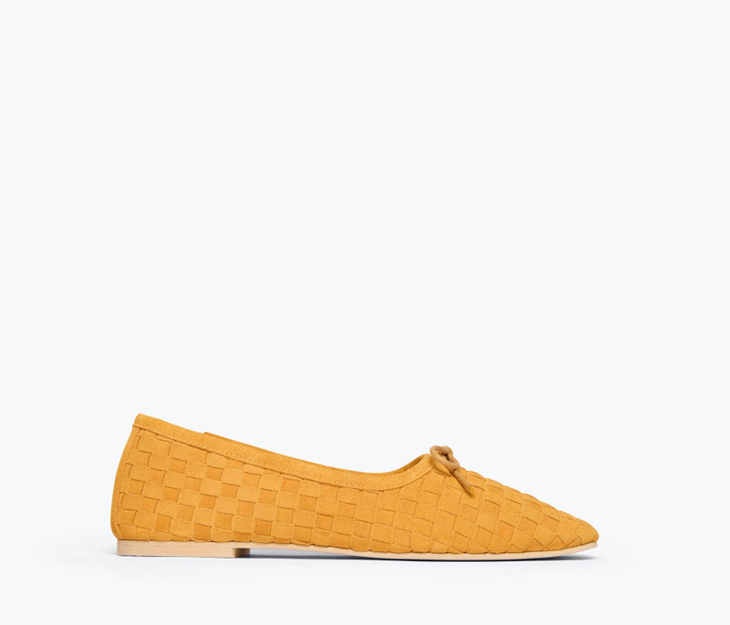 JADA SQUARE TOE BALLET FLAT 1