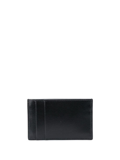 Alexander McQueen logo-print studded cardholder outlook