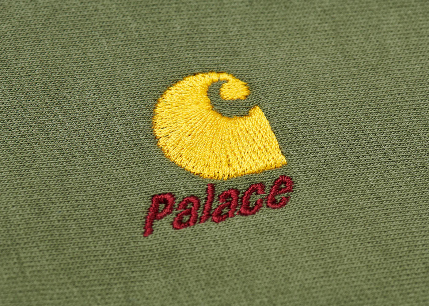 Palace x Carhartt WIP Hood Dollar Green - 3