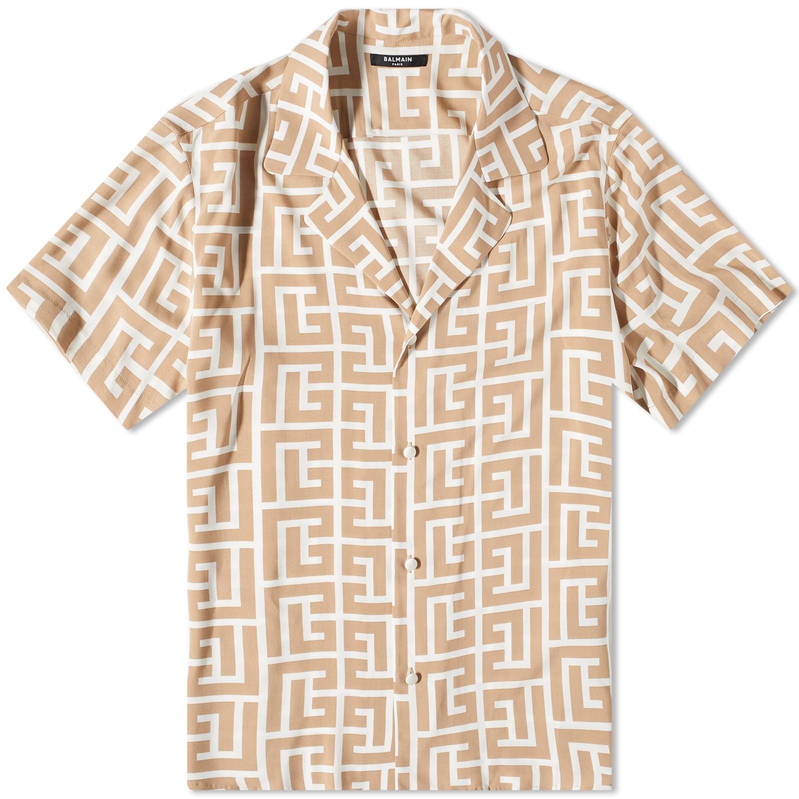 Balmain Monogram Vacation Shirt - 1