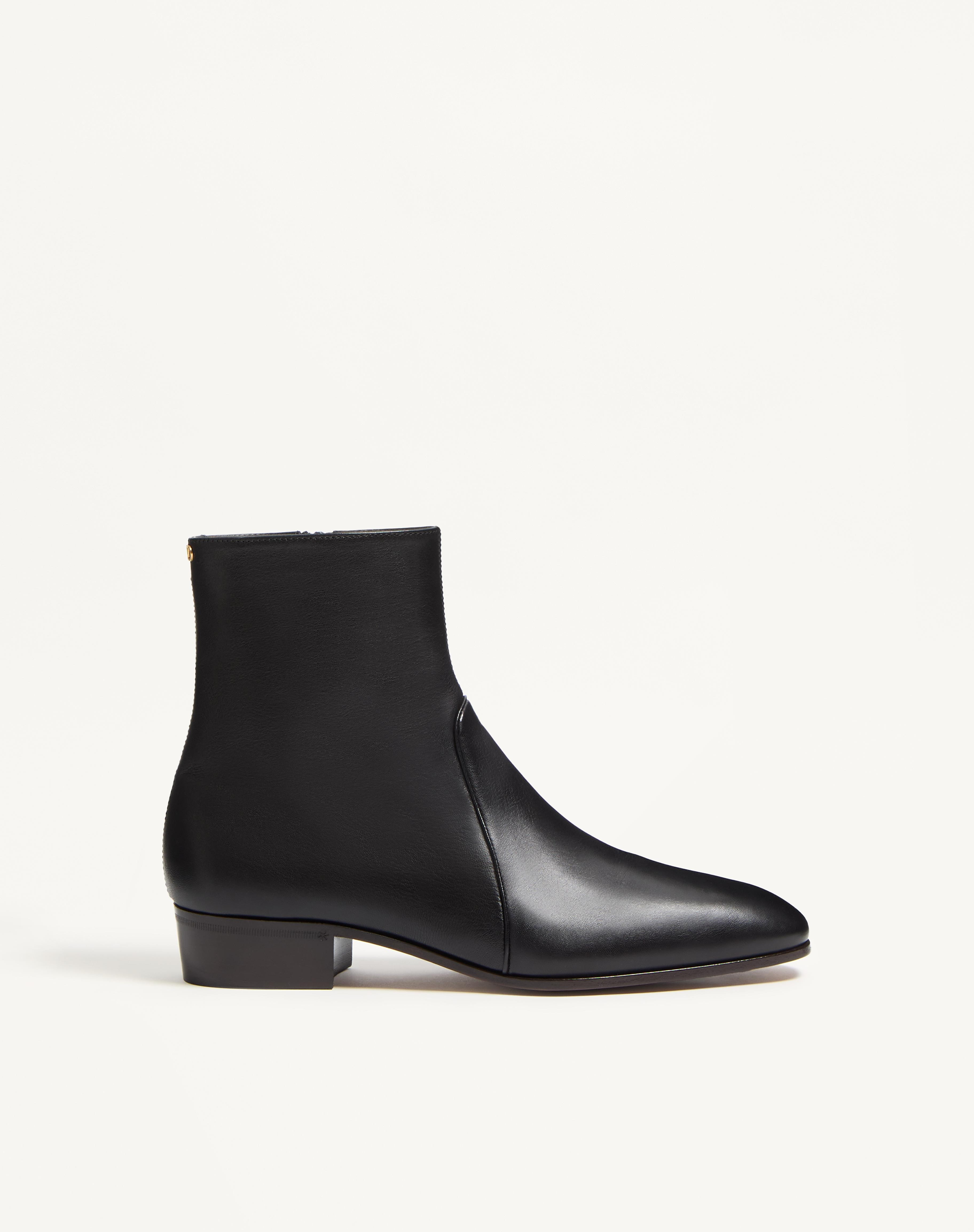 PAT ANKLE BOOT IN KIDSKIN - 1