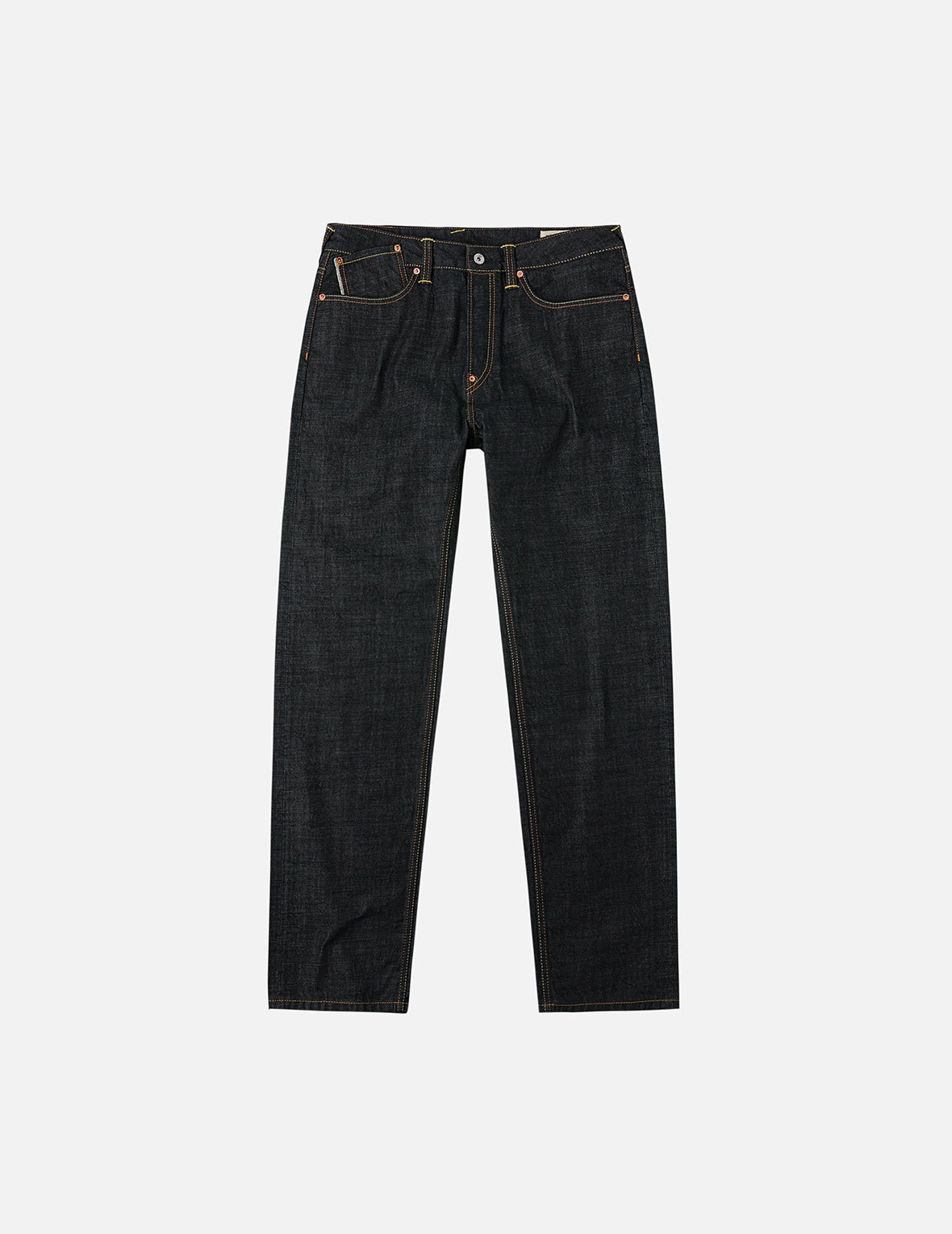 Seagull and Japanese Temple Embroidery Regular Fit Jeans #2000 - 4