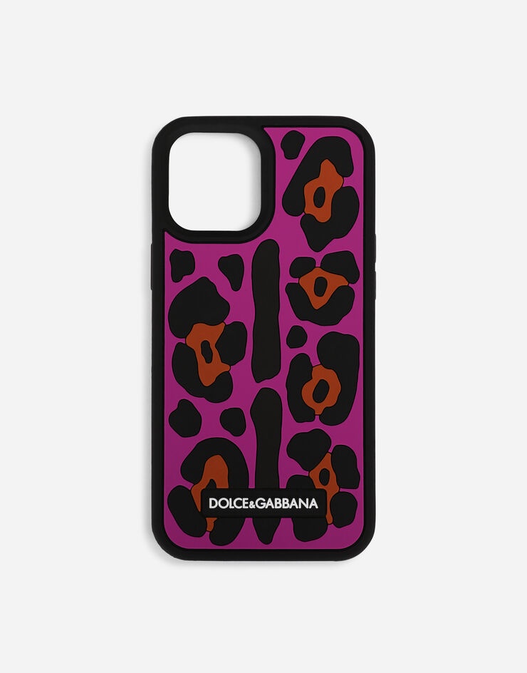 Leopard-print rubber iPhone 12 Pro Max cover - 1