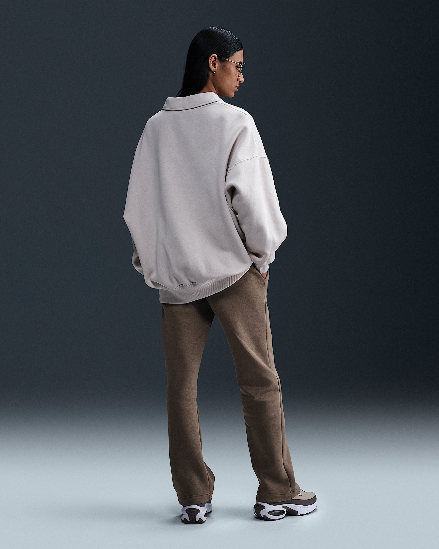 Nike Sportswear Phoenix Fleece Women's Mid-Rise Open-Hem Pants - 4