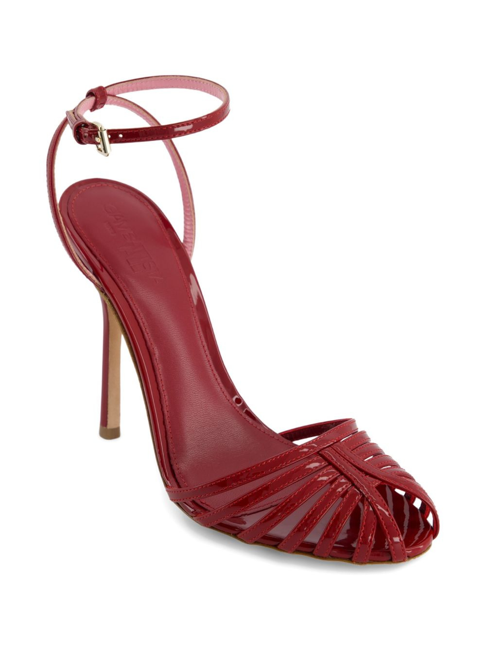 110mm leather sandals - 2