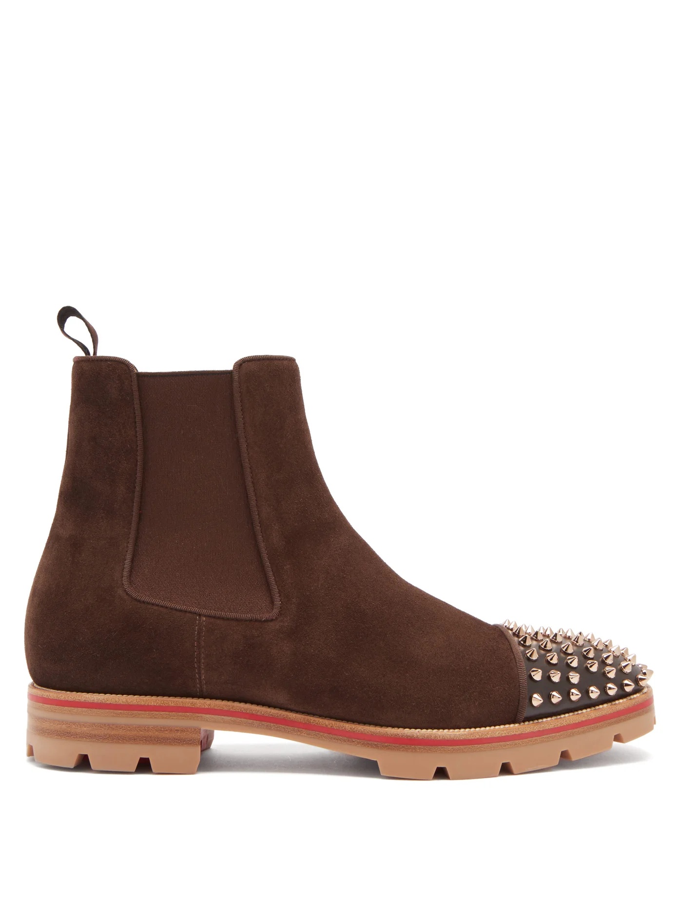 Melon Spikes suede Chelsea boots - 1