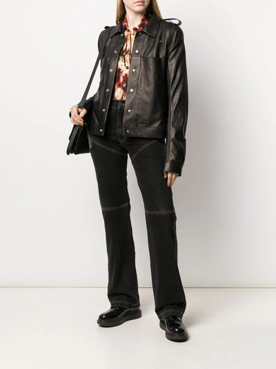 Rick Owens zipped fitted jacket outlook