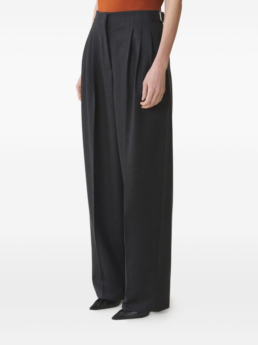 buckled tailored trousers - 3