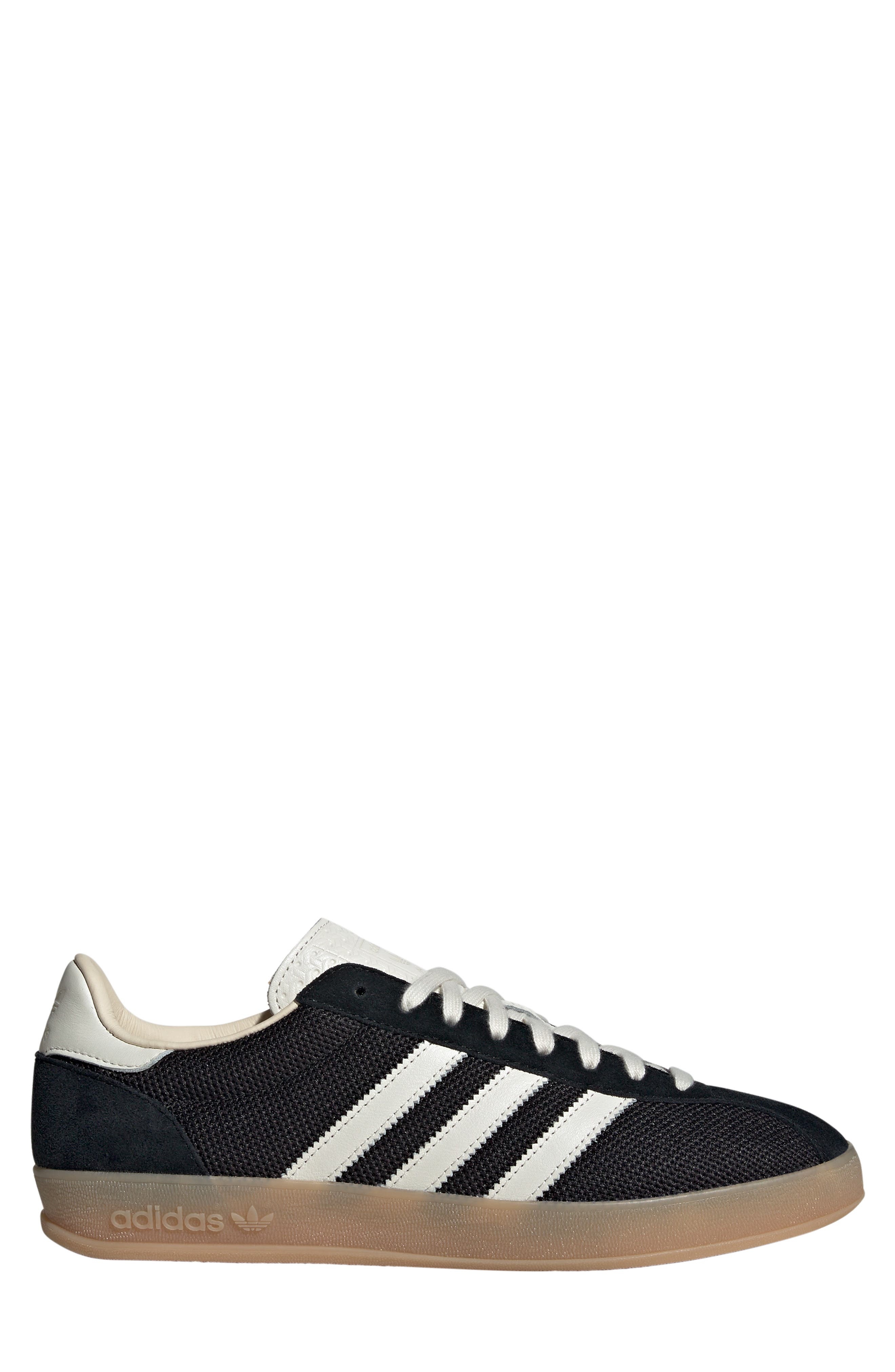 adidas Gender Inclusive Gazelle Indoor Pro Sneaker in Black/off White/warm Sandstone at Nordstrom - 3
