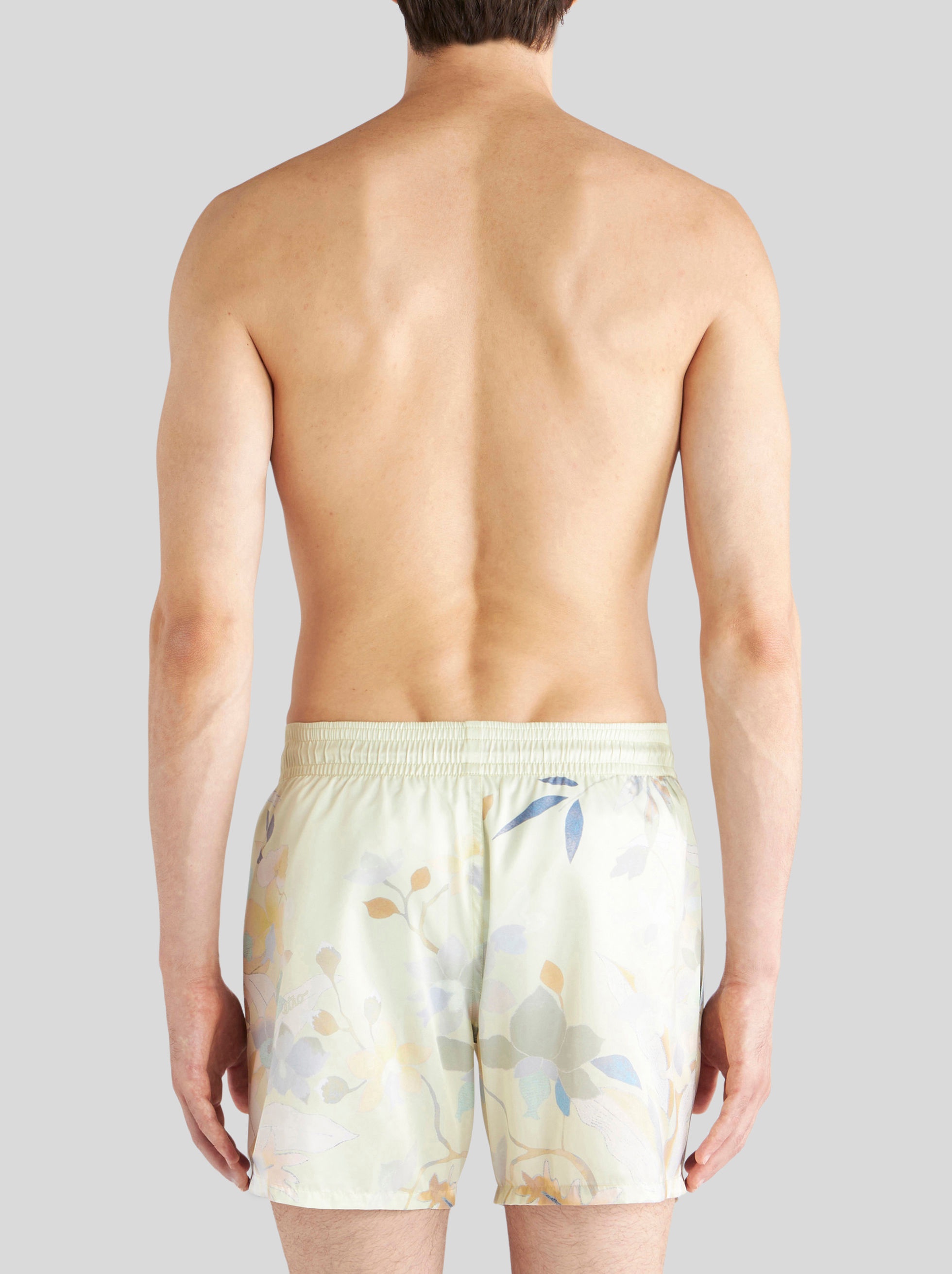 COSTUME WITH LEAFY FLORAL PRINT - 4