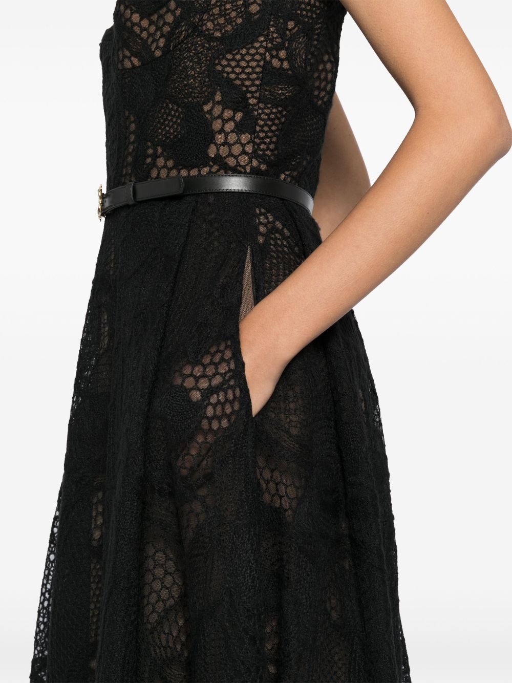 embroidered tulle dress - 5