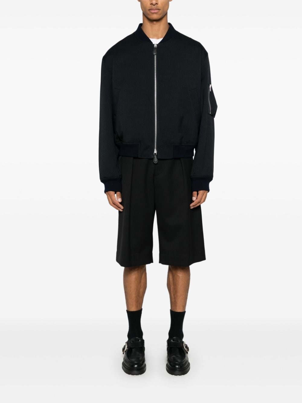 padded bomber jacket - 2