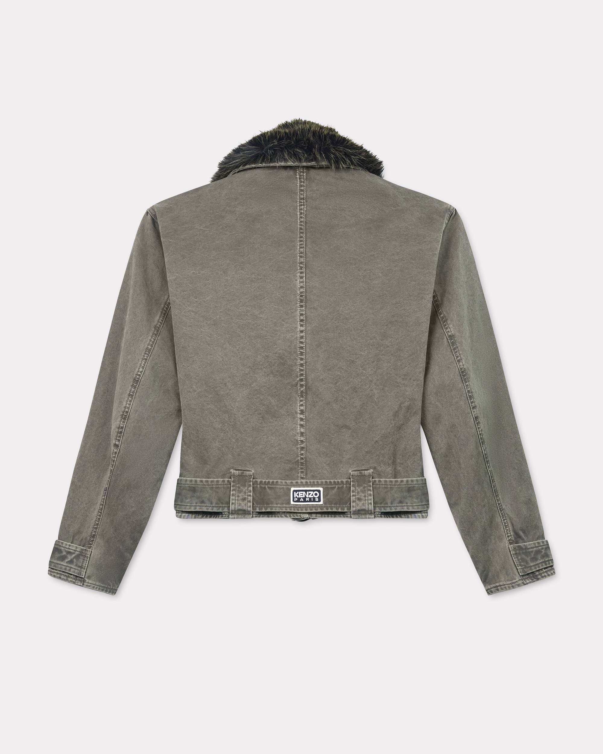 Bomber jacket in cotton canvas - 2