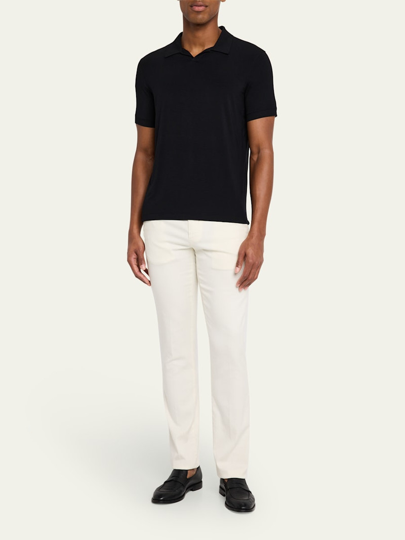 GIORGIO ARMANI Men's Jersey Polo Shirt outlook