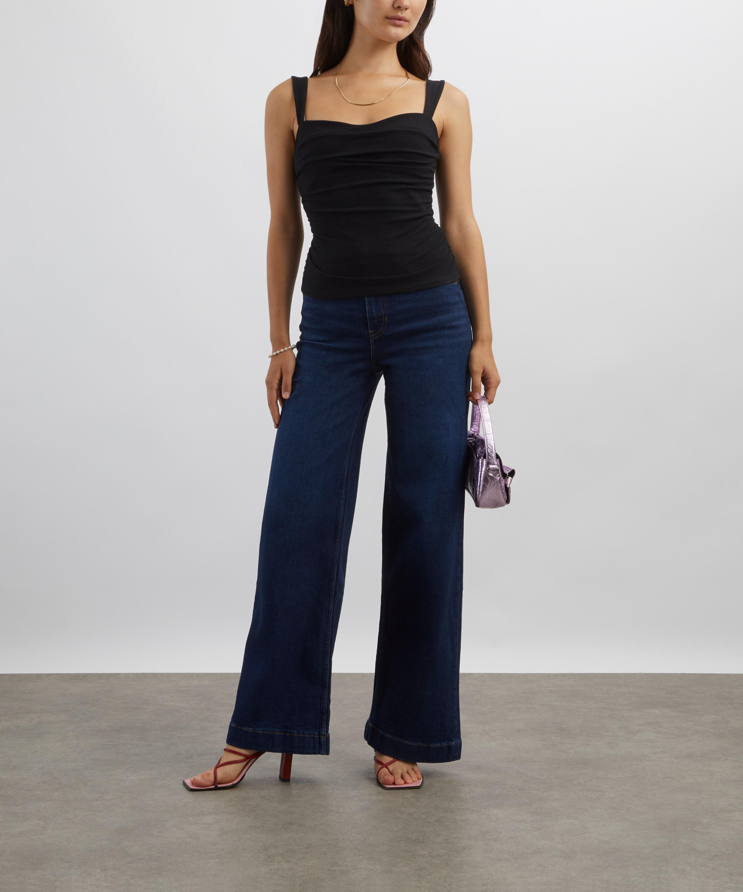 Trish Black Knit Top - 2