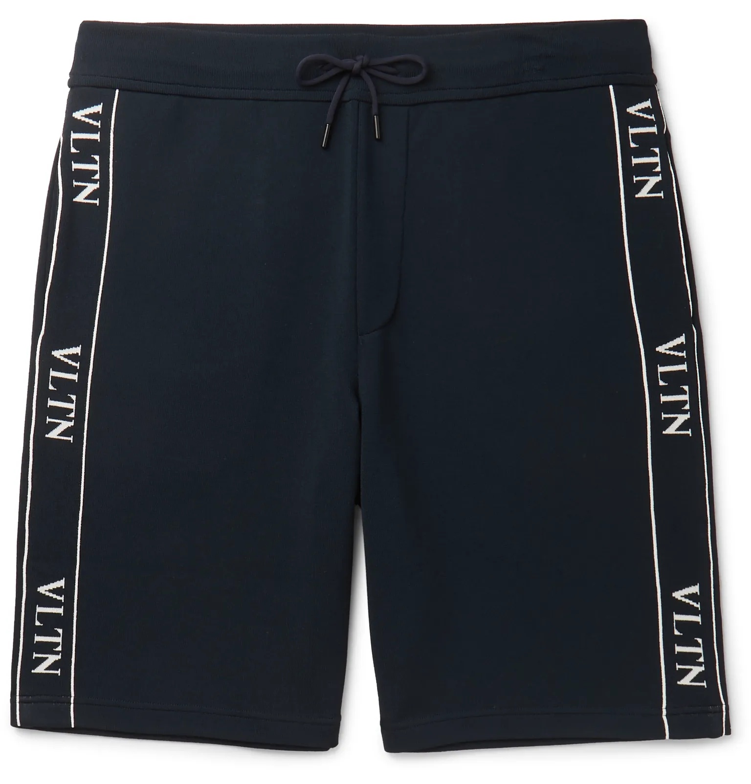 Logo-Jacquard Stretch-Knit Shorts - 1