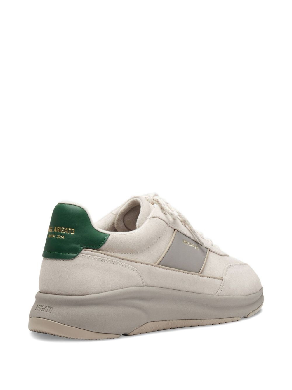 Genesis Neo Runner suede-leather panel sneakers - 4