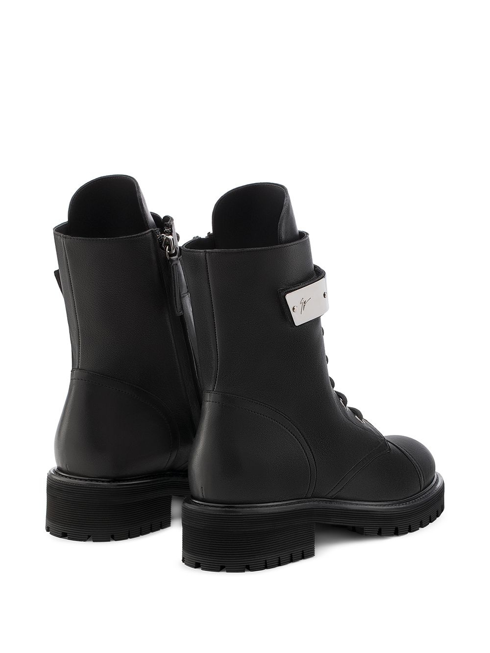 Alexa logo plate boots - 3