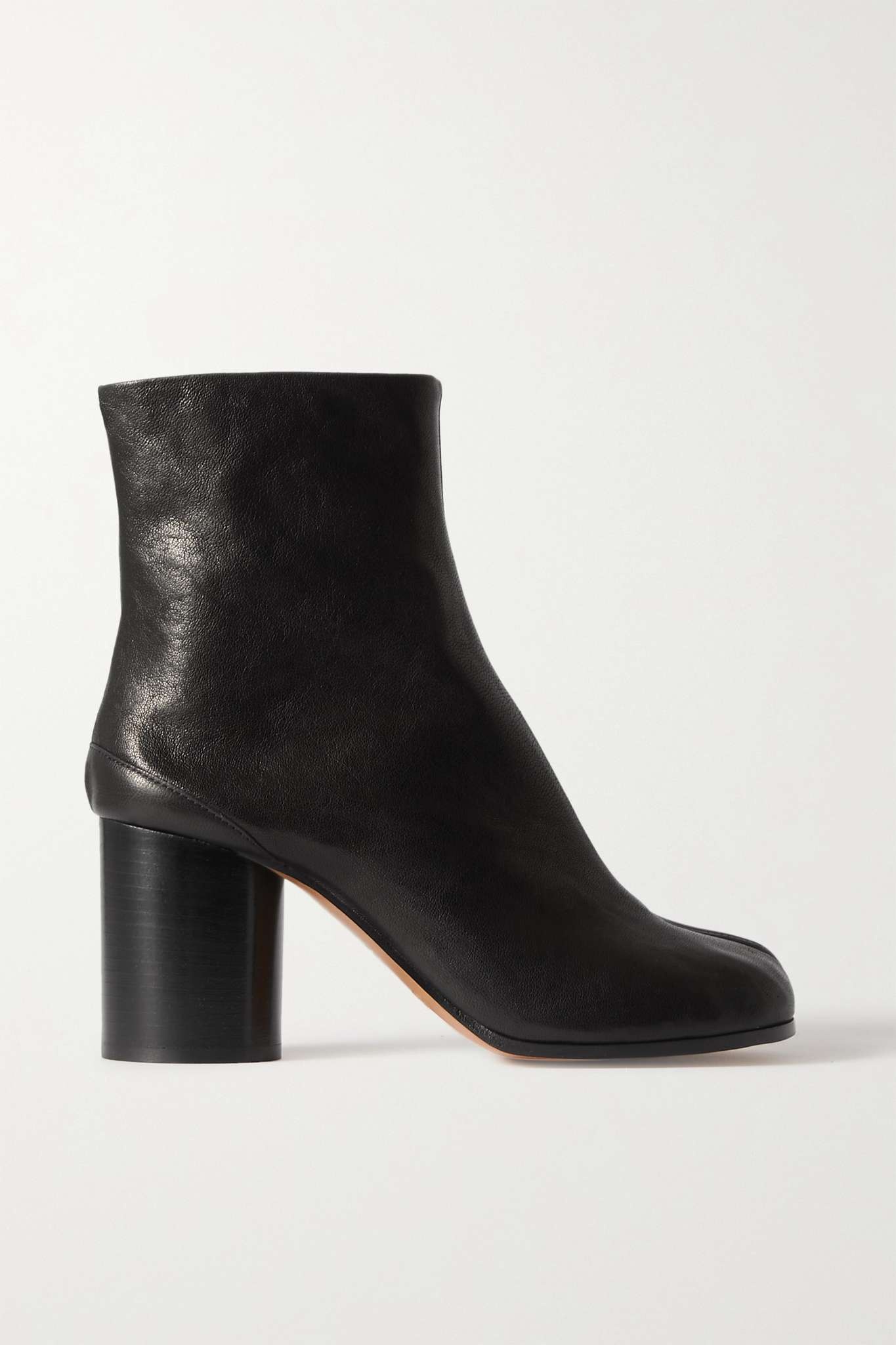 Tabi split-toe leather ankle boots - 1