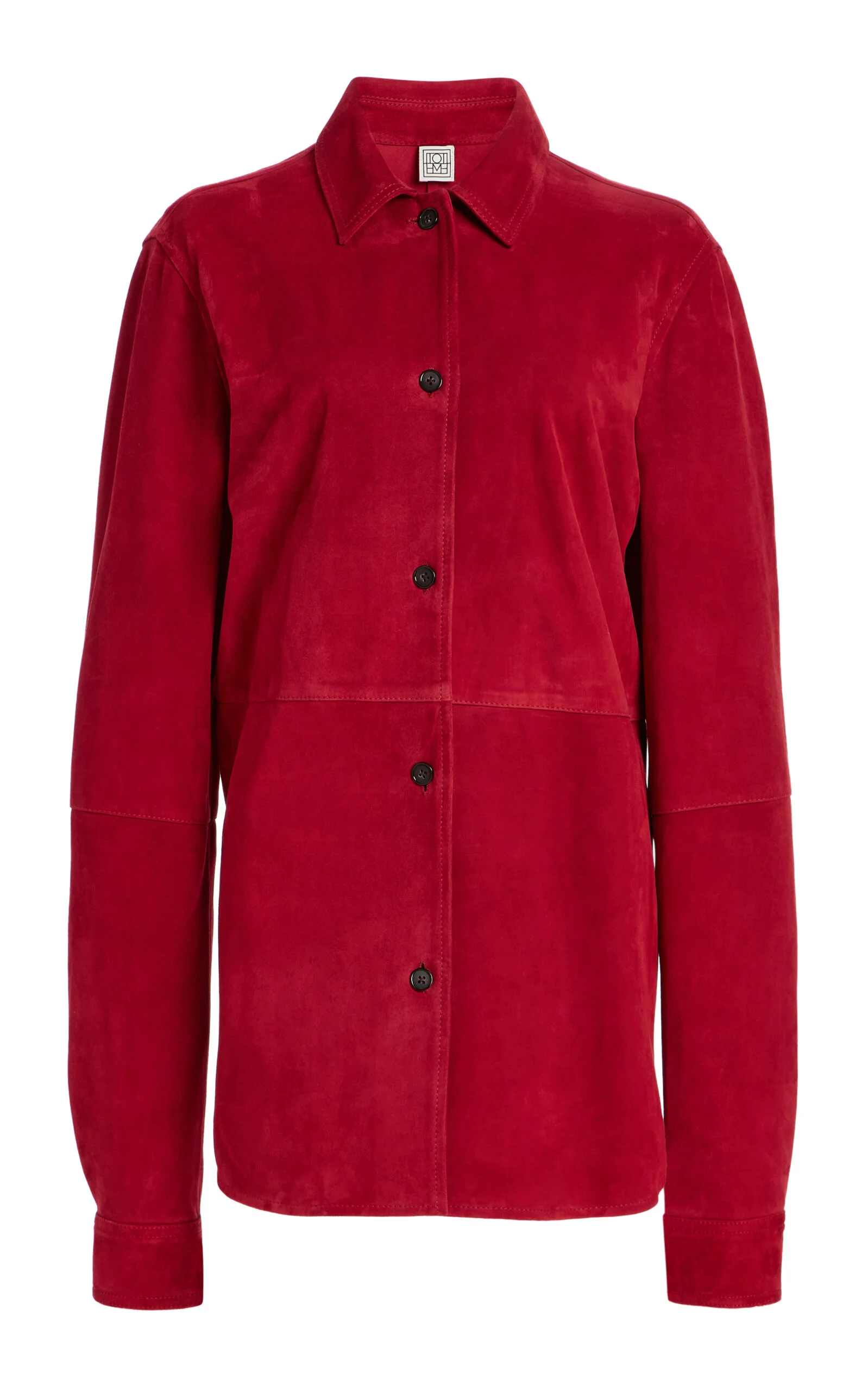 Suede Overshirt red - 1