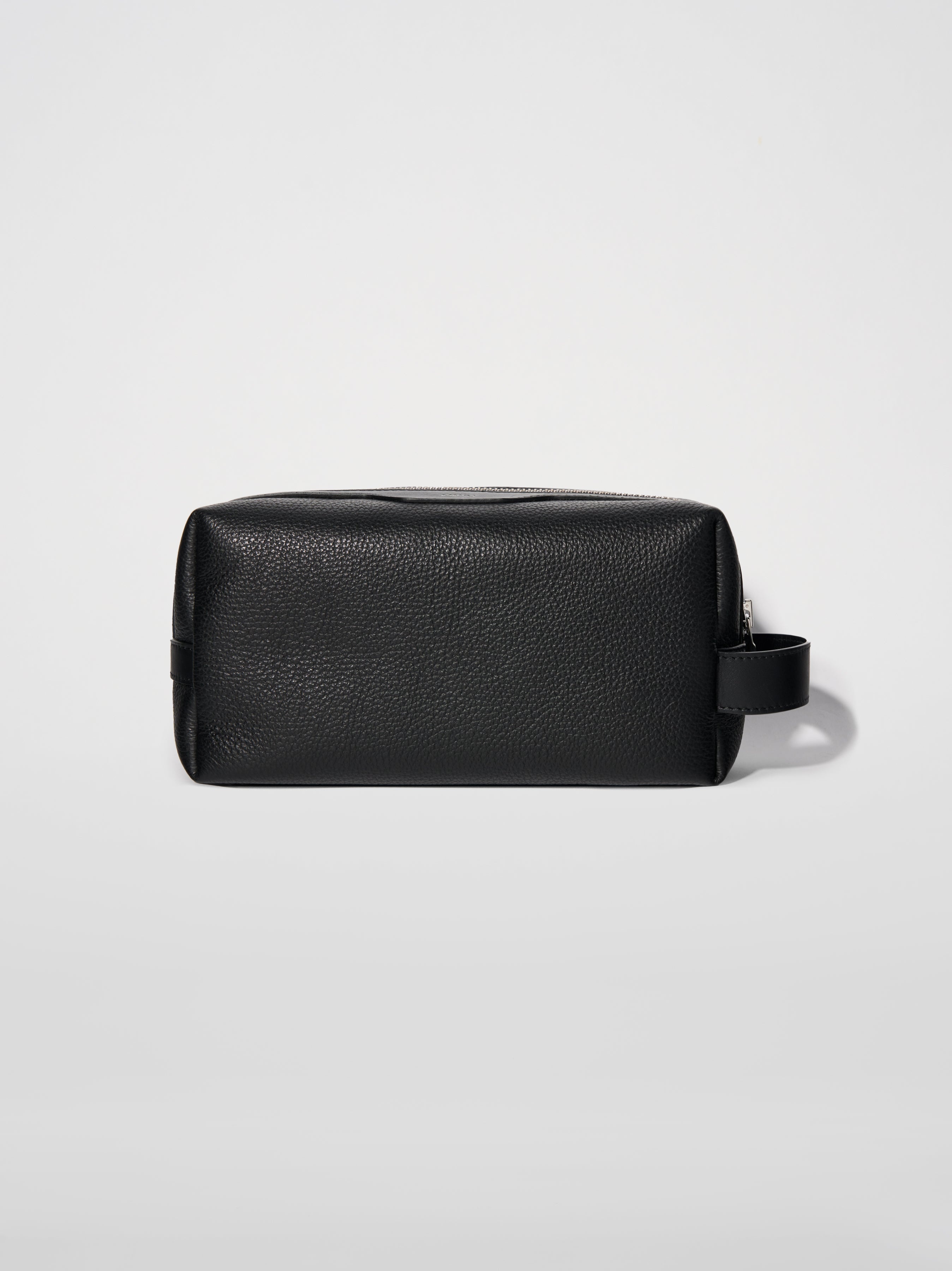 PEBBLED NAPPA DOPP KIT - 2