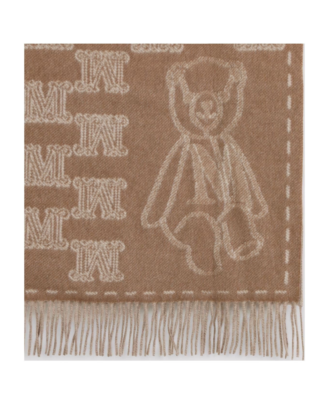 Wsteddycamel Logo Teddy Scarf - 4