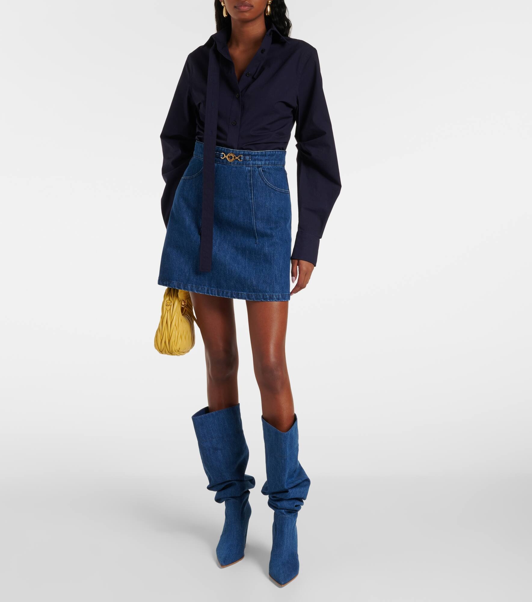Keinna 85 denim over-the-knee boots - 3