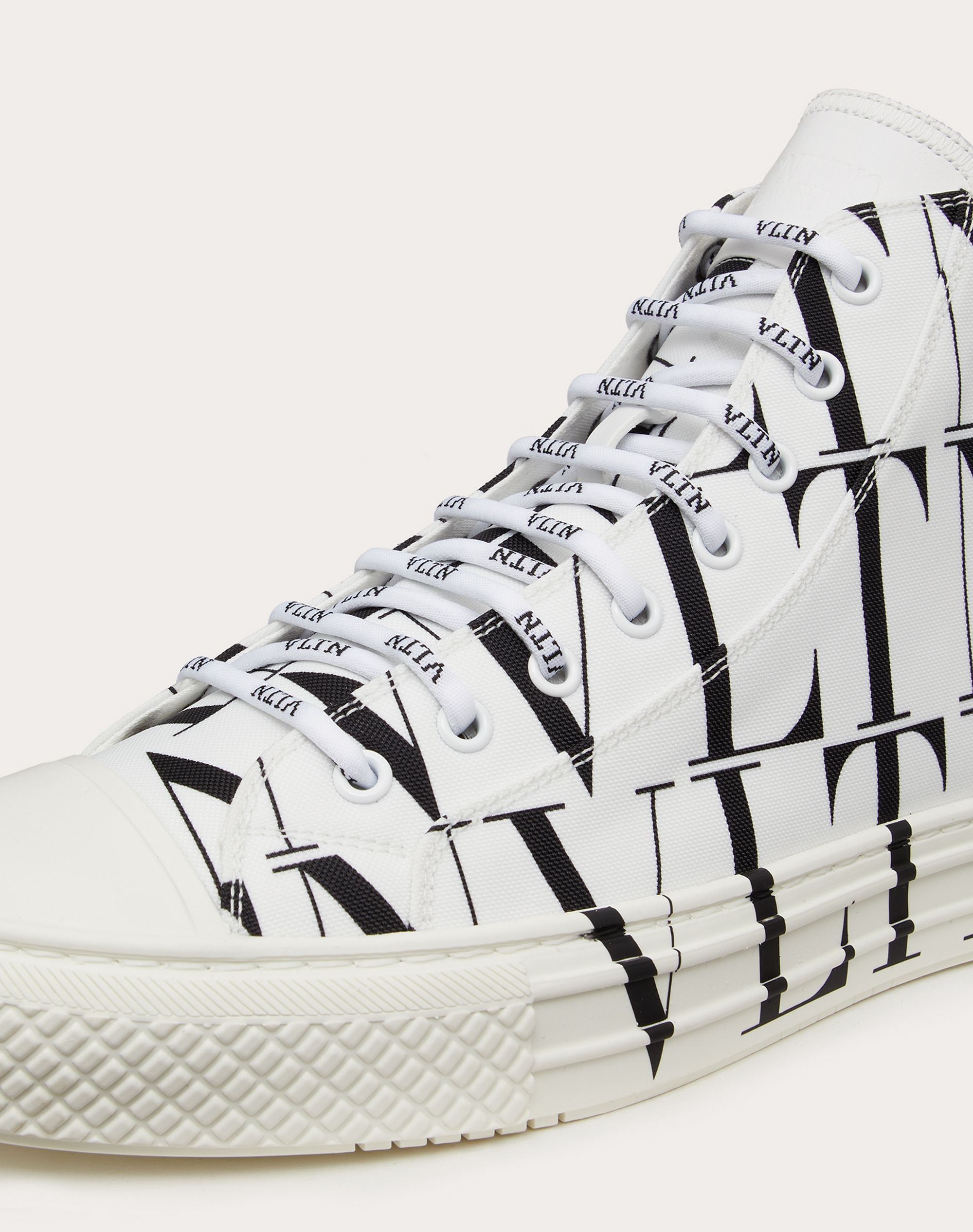 VLTN TIMES Giggies high-top fabric sneaker - 5