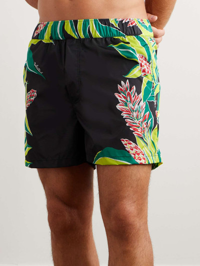 Valentino + Sunsurf Straight-Leg Mid-Length Printed Swim Shorts outlook