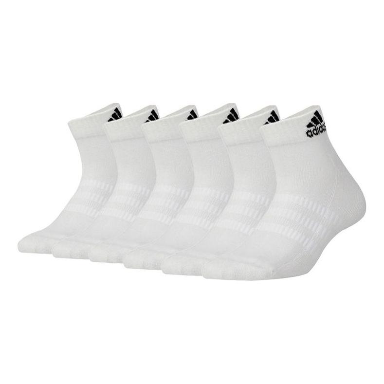 adidas Classical Breathable Sports Basketball Socks Unisex White DZ9367 - 1